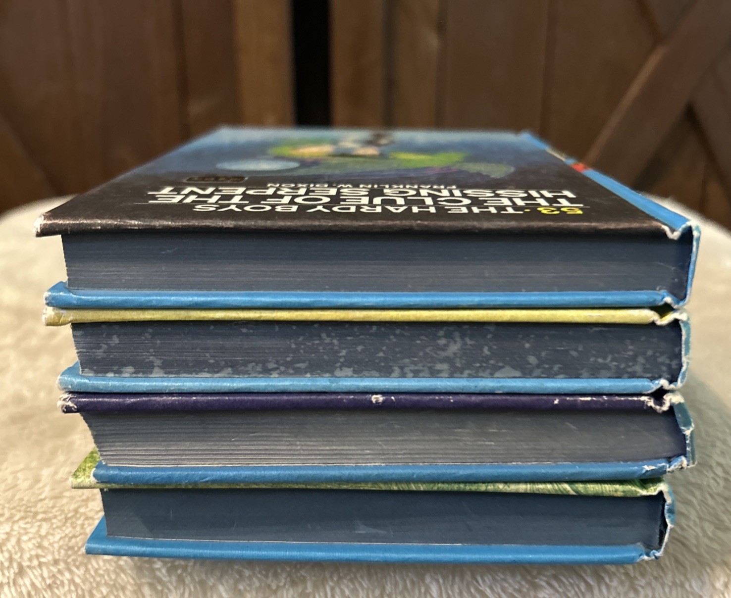 Lot x4 Hardy Boys Early Edition Matte HC Books # 51-54 Franklin W Dixon Hardback