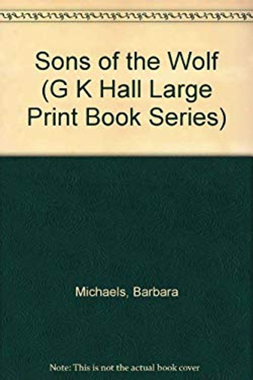 Sons of the Wolf Hardcover Barbara Michaels