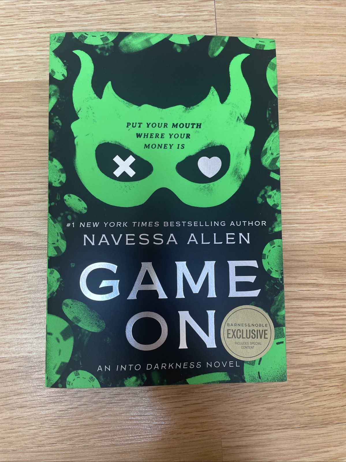 Barnes & Noble Exclusive Edition Game On by Navessa Allen Are You Ready To Play?