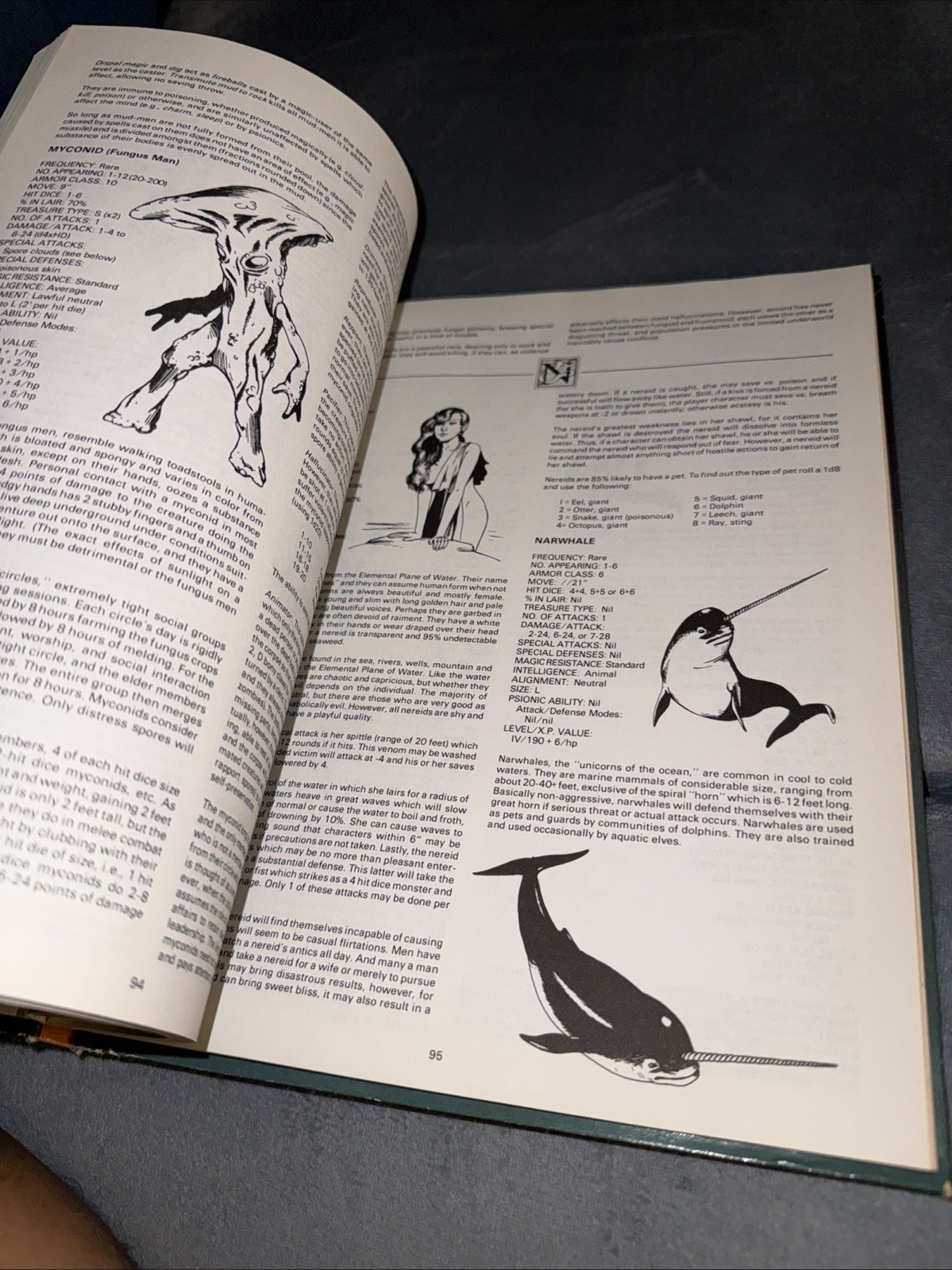 Monster Manual II AD&D #2016 Advanced Dungeons and Dragons 1983 TSR Hardcover
