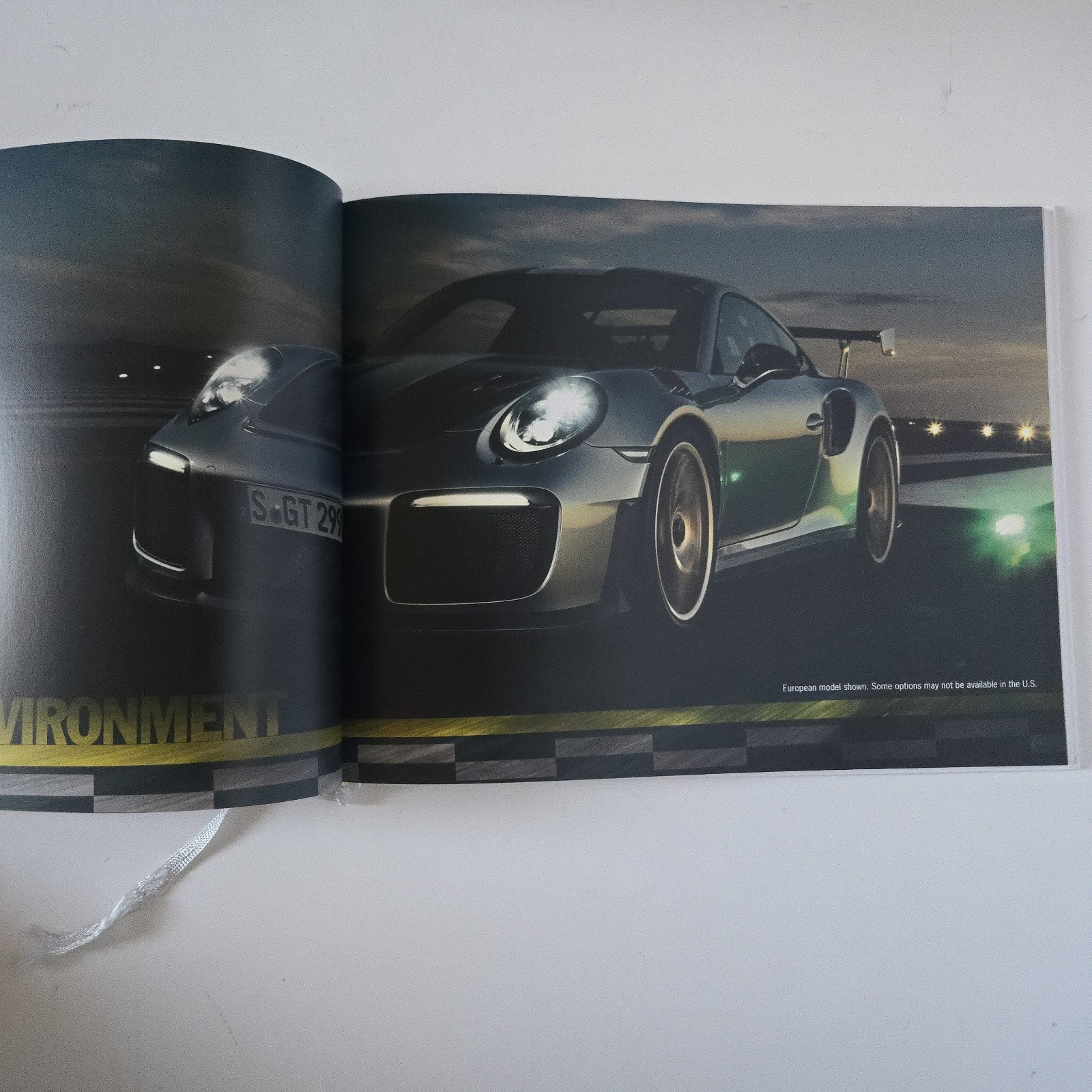 Porsche 911 GT2 RS 2017 Hardcover Showroom Brochure & 2019 Porsche 911 Catalog