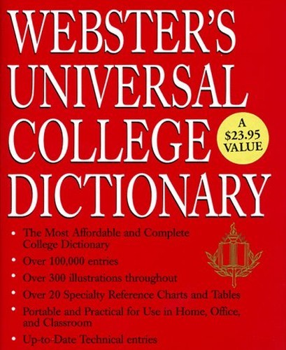 Webster’s Universal College Dictionary, Webster