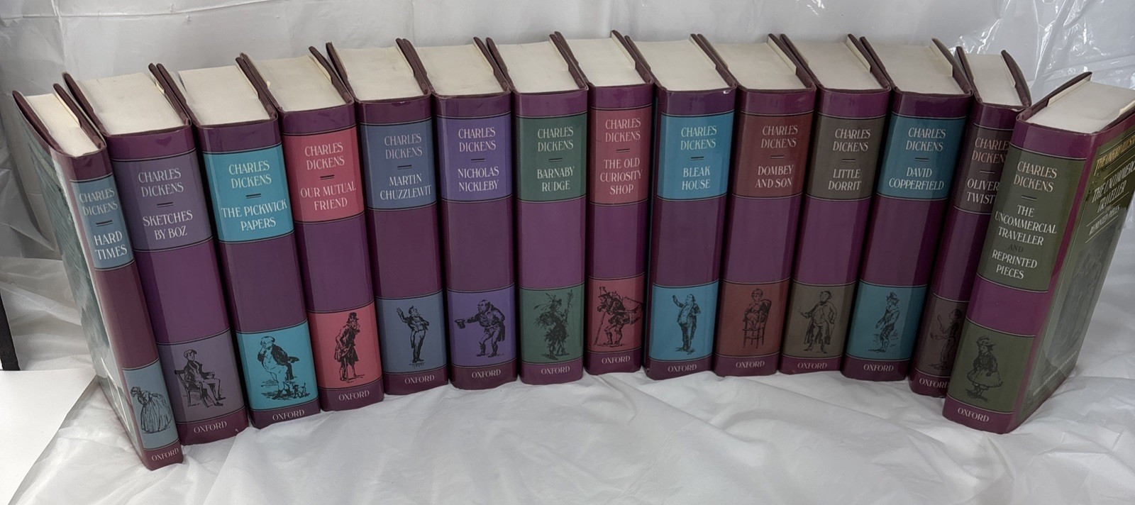 The Oxford Illustrated Dickens, by Oxford University Press, Lot of 14