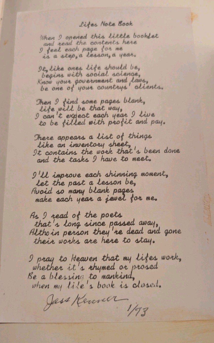 *SIGNED* Maverick: [poems] (RARE) (Includes Handwritten Poem)