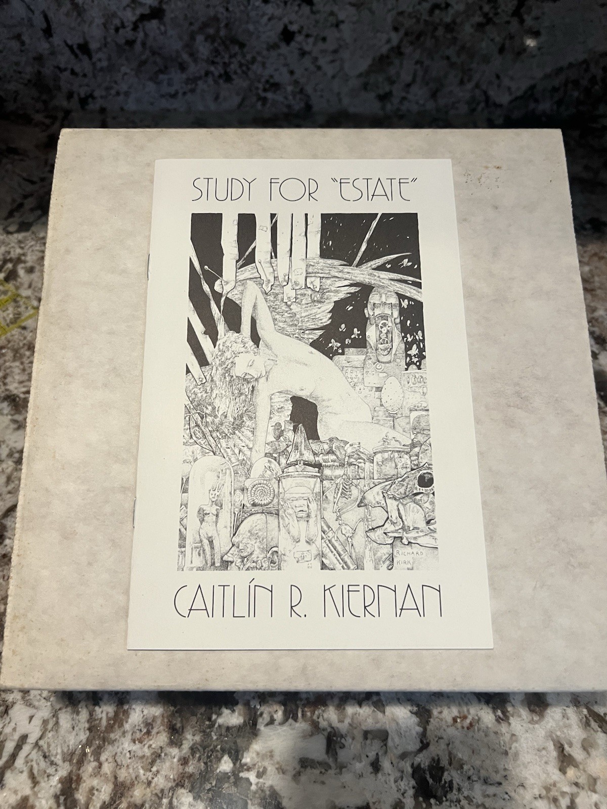 Chapbook Study for “Estate” by Caitlín R. Kiernan published by Gauntlet Press