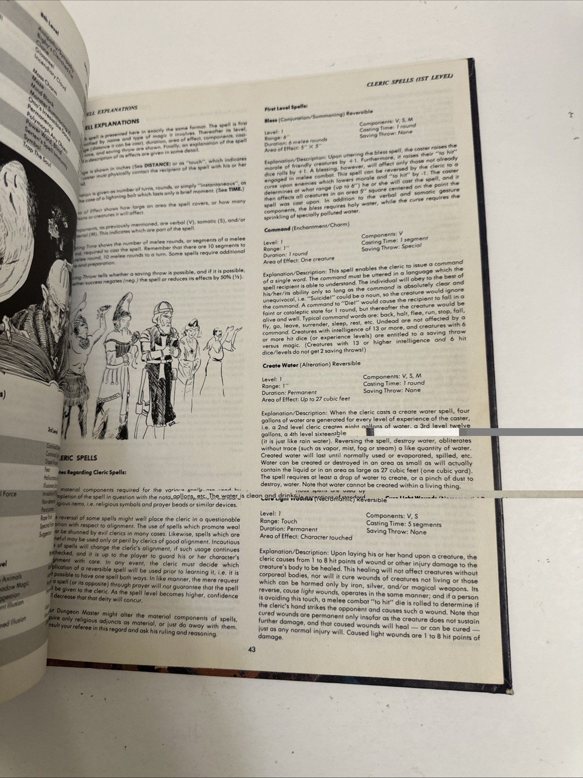 Players Handbook 1978/1980 6th Print 1st Edition Dungeons & Dragons