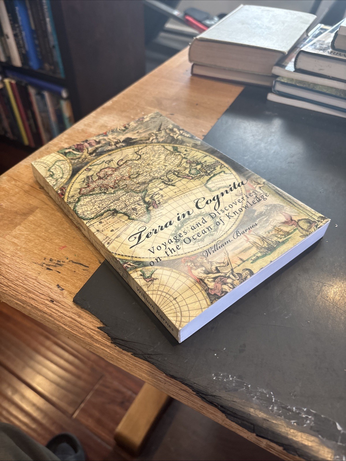 TERRA IN COGNITA : VOYAGES & DISCOVERIES KNOWLEDGE William Barnes 2015 pb 1st
