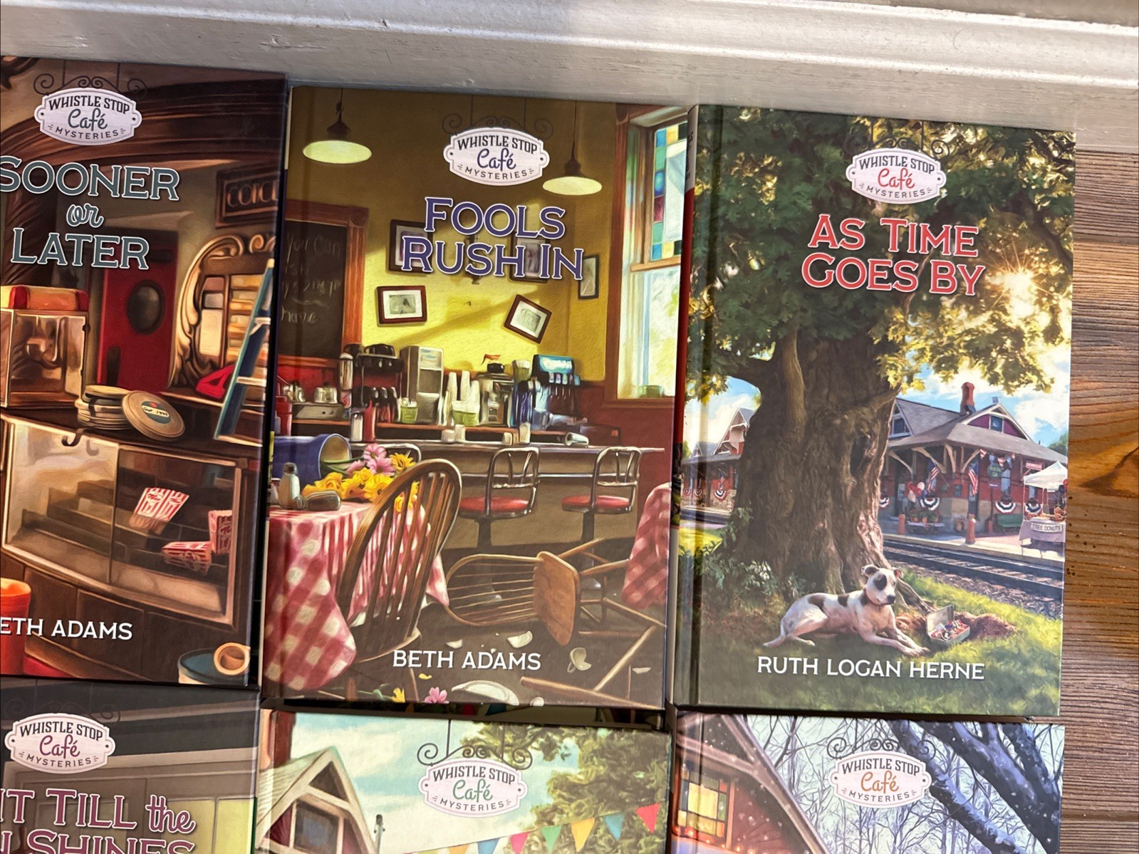 19 Lot Guideposts Whistle Stop Cafe Mysteries Books Hardback