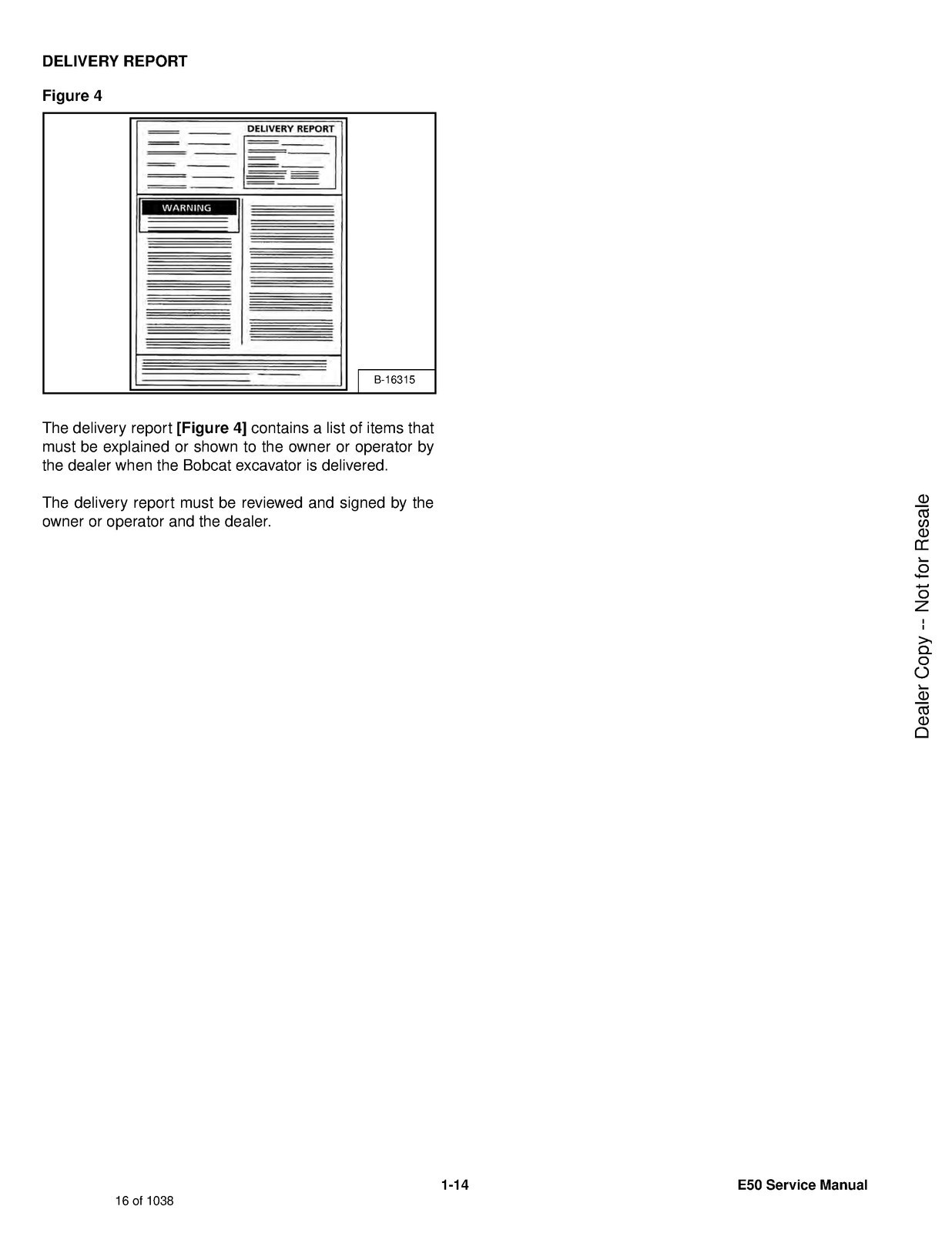 BOBCAT E50 Compact Excavator Service Manual 2019, SECURED, COVERING, XL FOLDOUTS