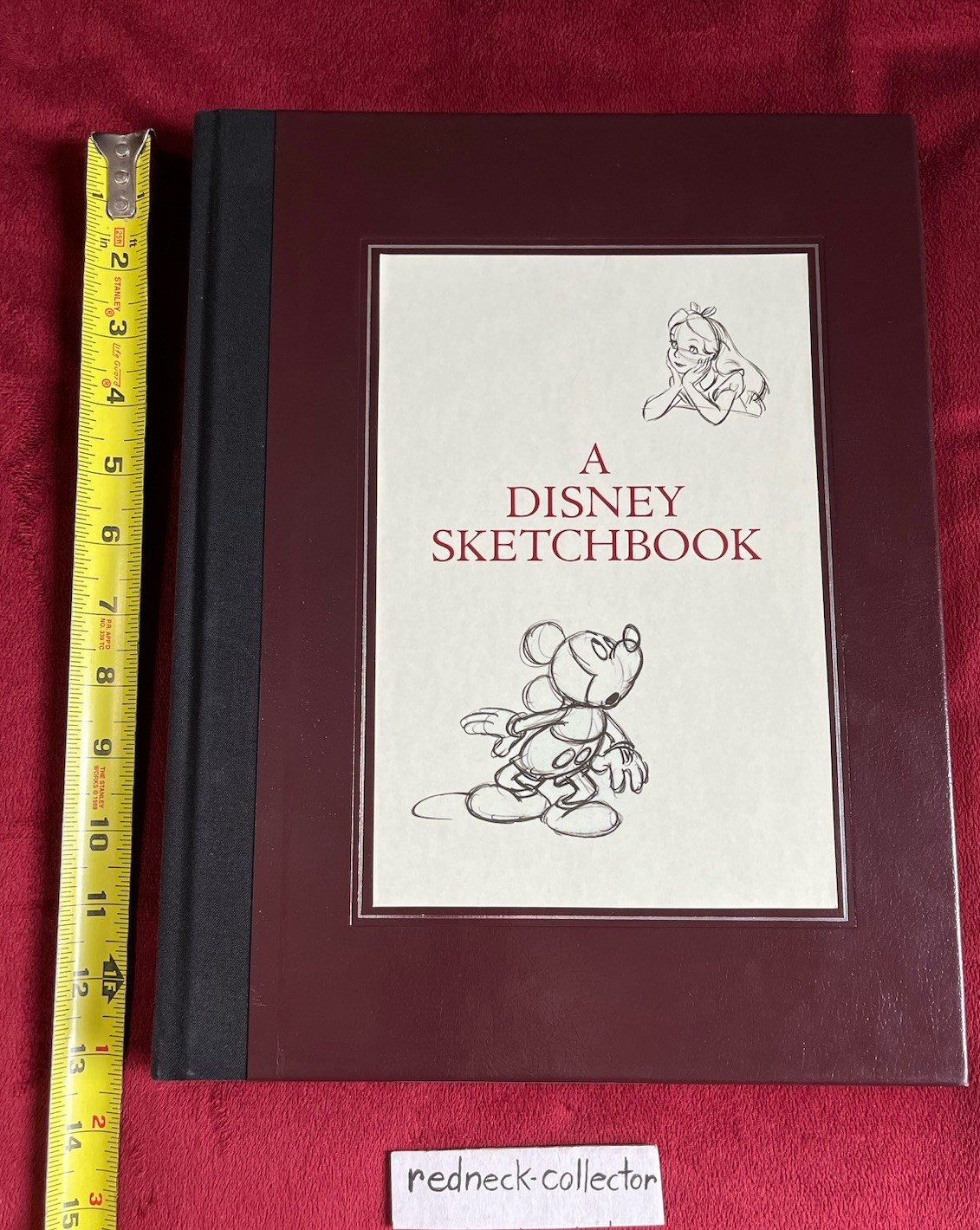 A Disney Sketchbook (Disney Editions Hardcover, By Ken Shue) Excellent Condition