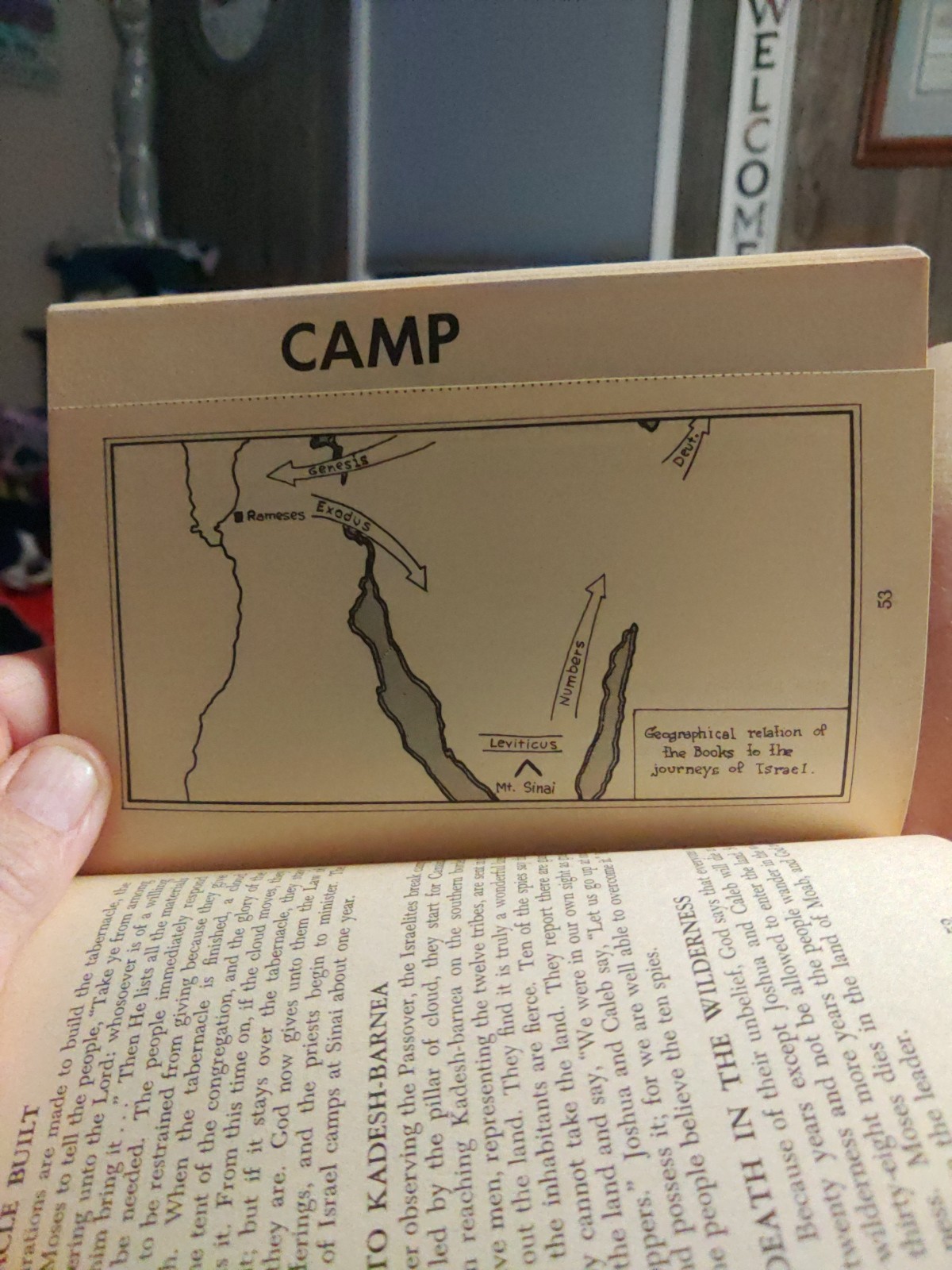 1963 BIBLE HISTORY VISUALIZED Ray Baughman Moody Press Paperback