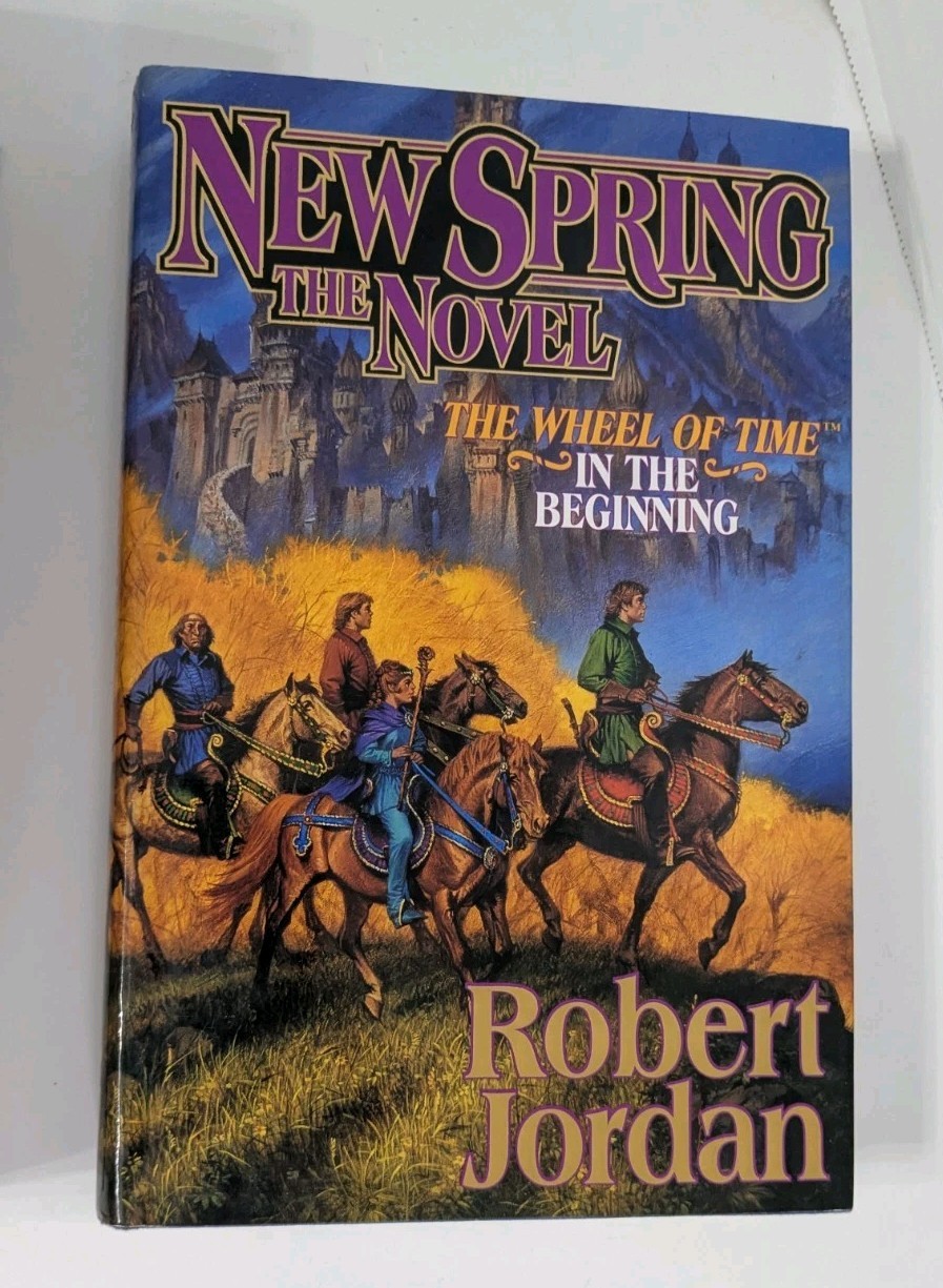 Wheel Of Time Lot Robert Jordan 1ST Edition Hardcover Books 12, 13, In The Begin
