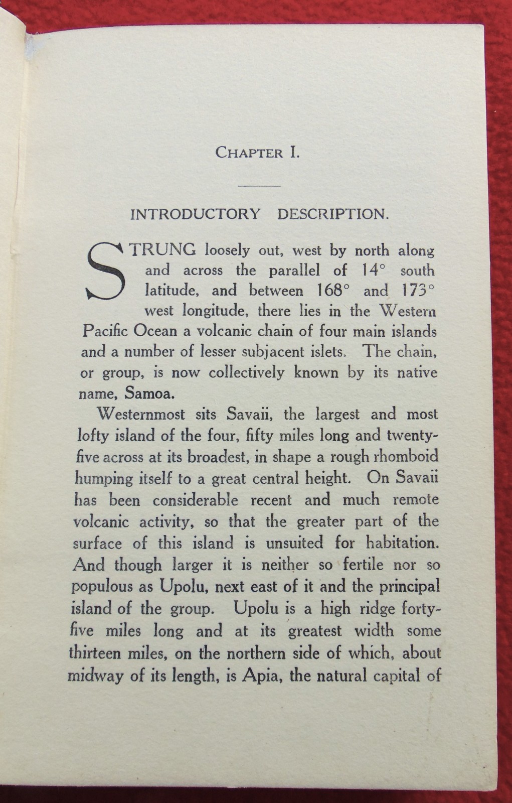 RARE ANTIQUE ORIGINAL 1918 BOOK “HISTORY OF SAMOA” ~ BY R.M. WATSON, L.L.B.