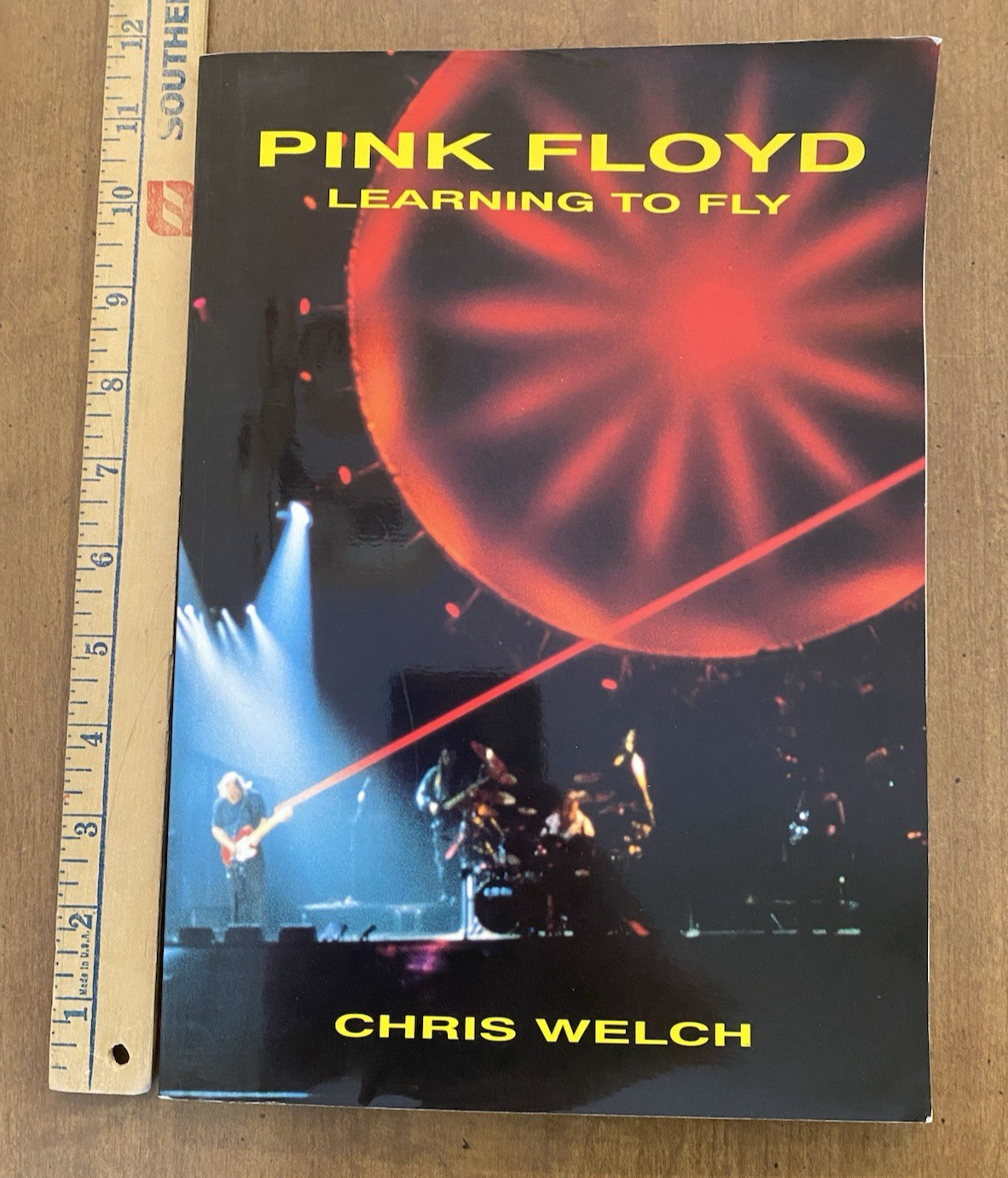 Pink Floyd, “Learning to Fly” by Chris Welch, 1994, Rare Rock band Music book