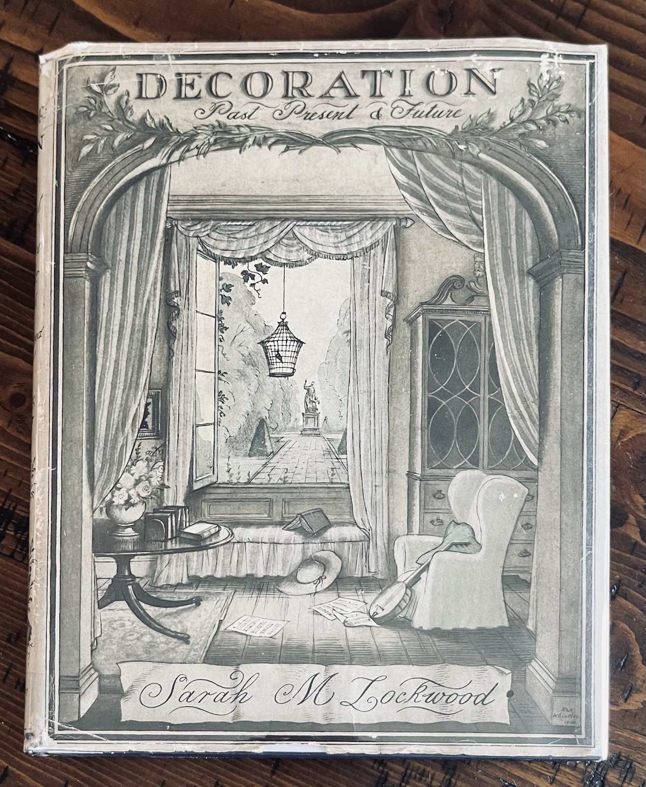 Decoration Past Present Future Sarah M. Lockwood Dustjacket Interior Design 1934