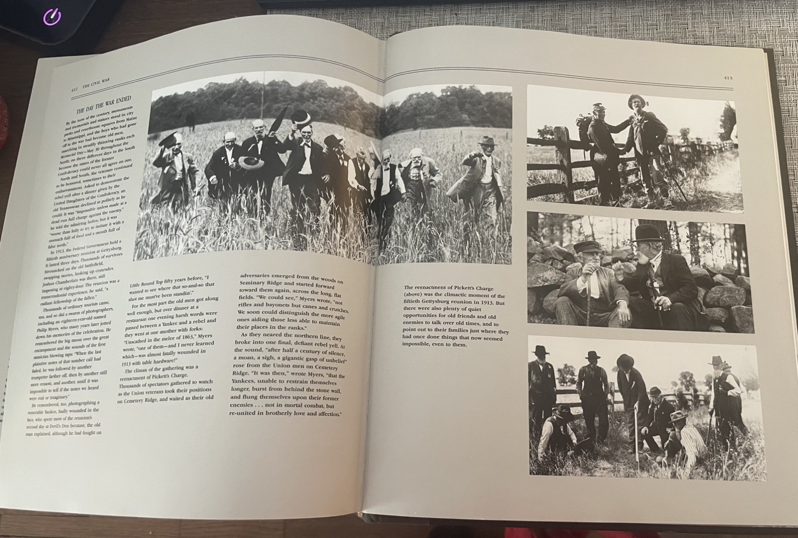 The Civil War by Geoffrey C. Ward with Ric & Ken Burns, Hardcover, 1990, VGood