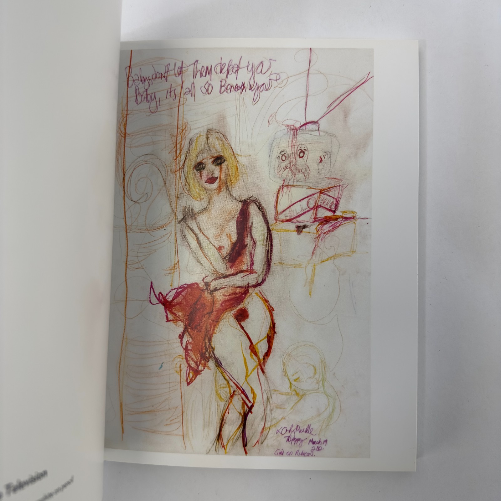 ‘And She’s Not Even Pretty’ Exhibition Book by Courtney Love Misprint LE