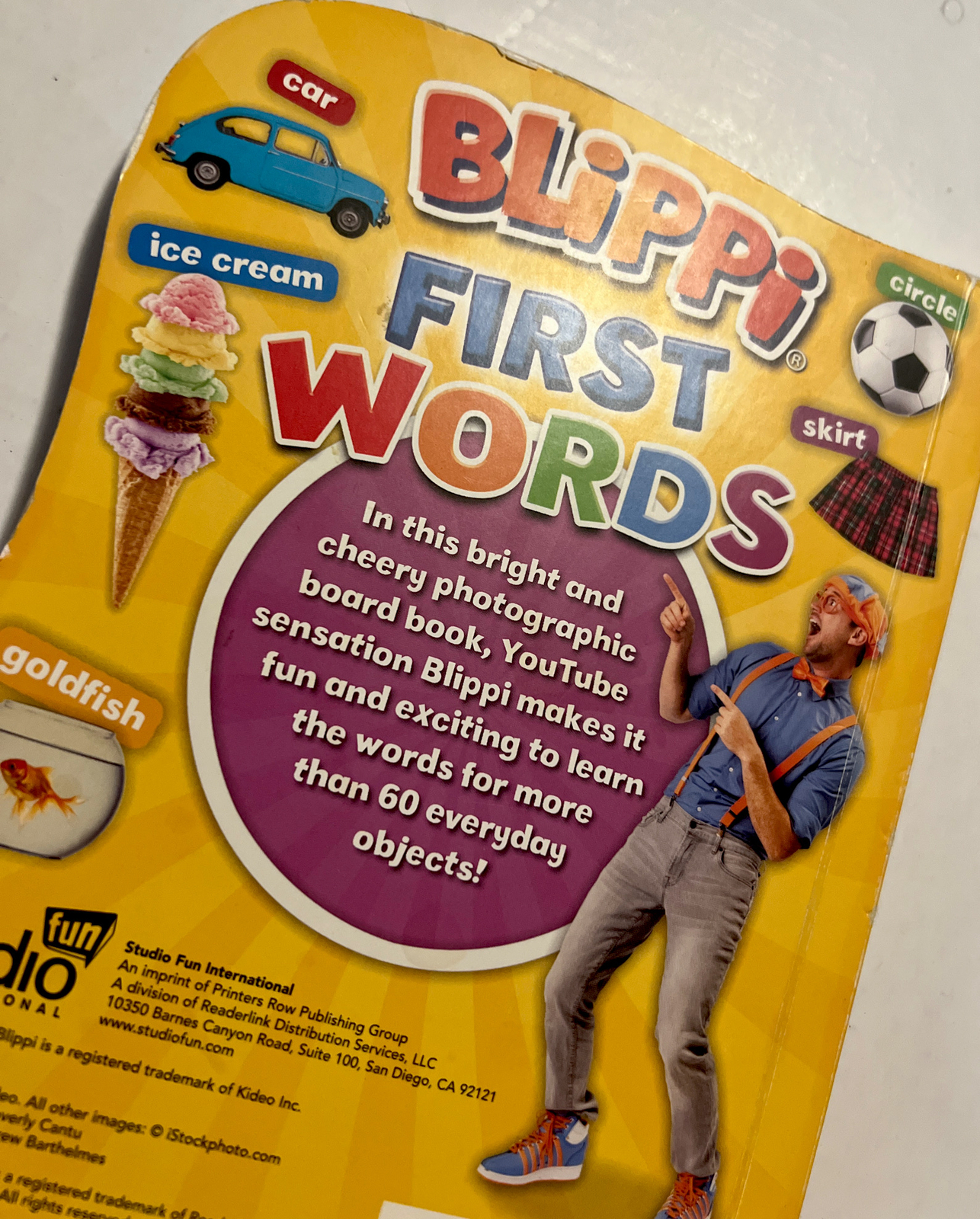Blippi First Words