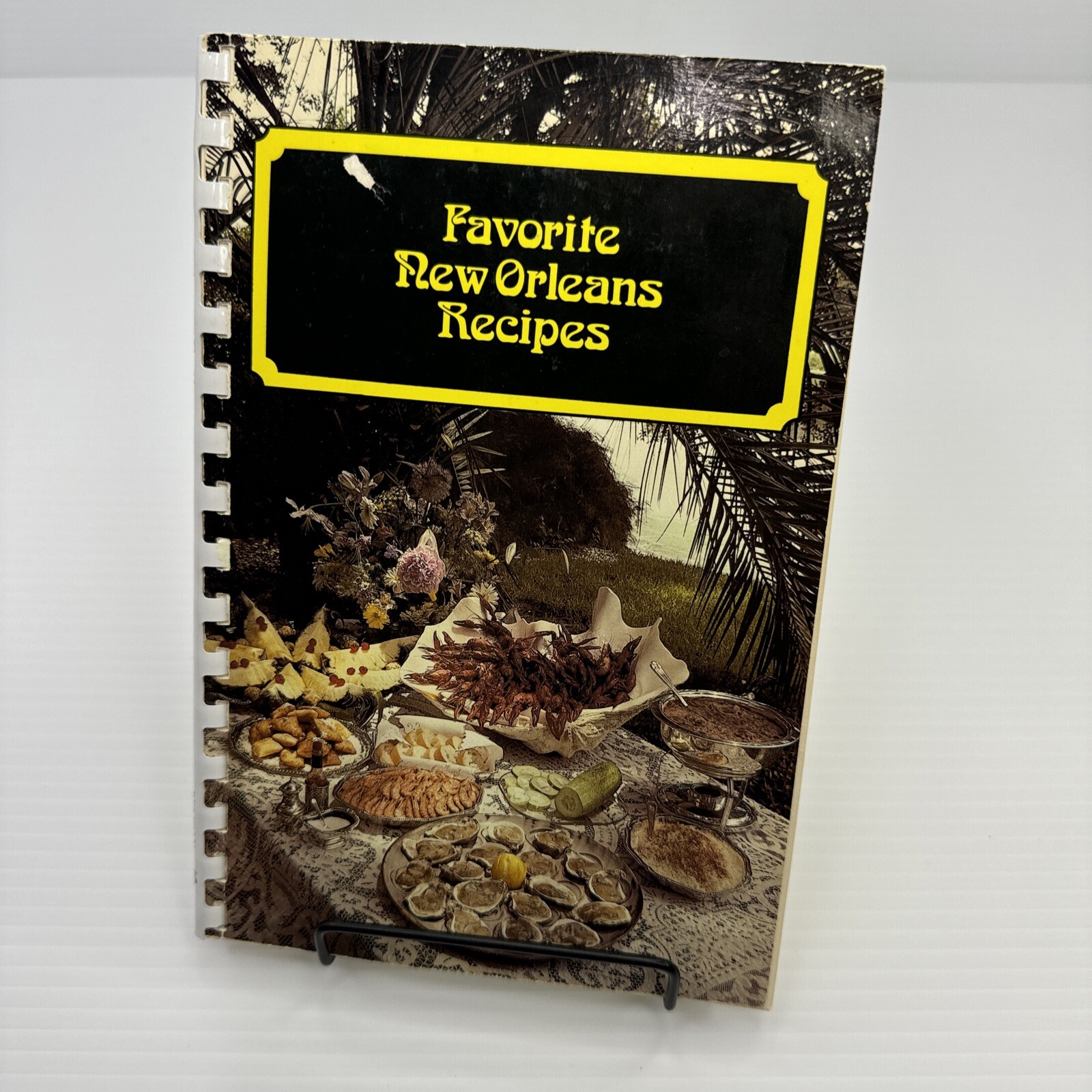Favorite New Orleans Recipes 1989 Spiral Bound Louisiana New Orleans Cookbook