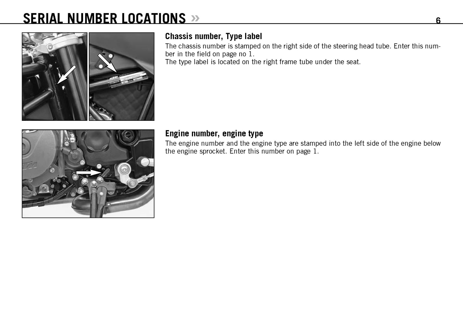 KTM 990 Super Duke 990 Super Duke R Owners Manual 2007 – WIRE BOUND – COVERS