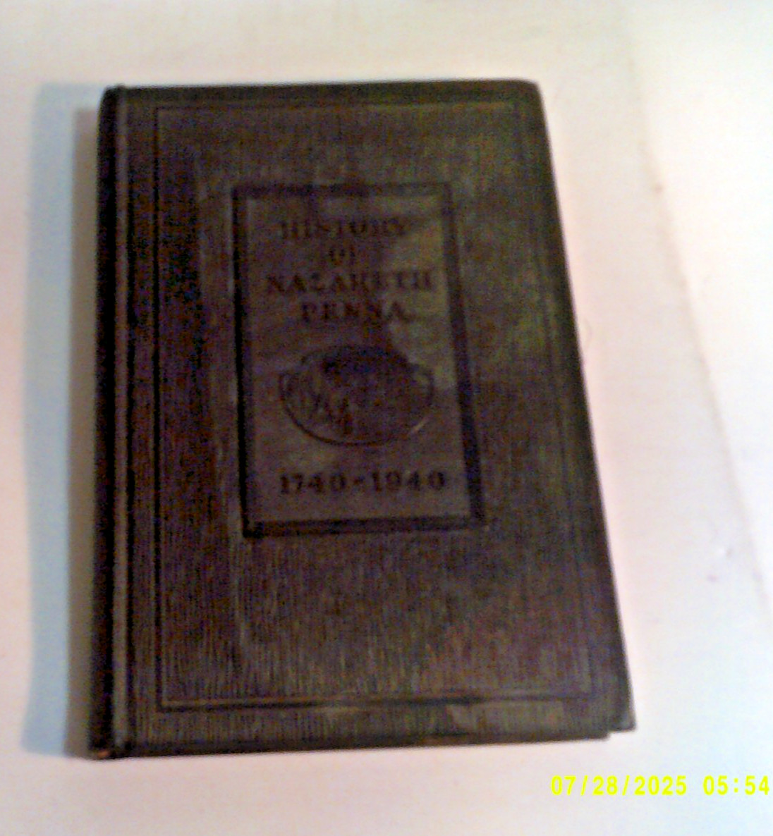 1940 TWO CENTURIES OF NAZARETH, PA (1740-1940) by VARIOUS CONTRIBUTORS (H/c)