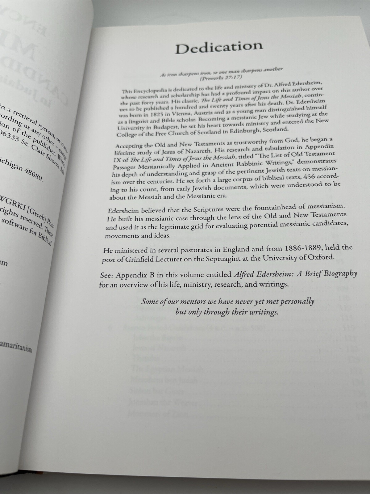 Encyclopedia of MESSIANIC Candidates & Movements in Judaism, Samaritanism& Islam