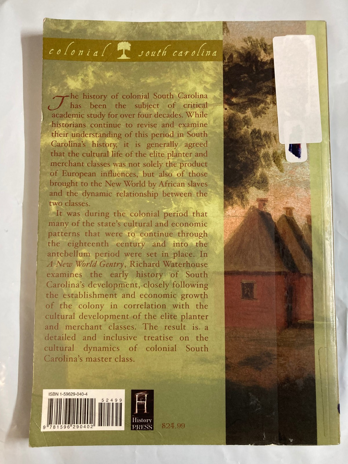 A NEW WORLD GENTRY: THE MAKING OF A MERCHANT AND PLANTER By Richard Waterhouse