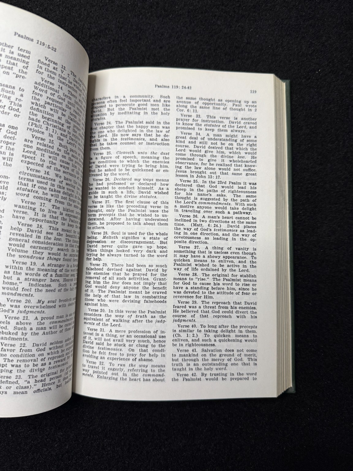 Bible Commentary Vol 3 E M Zerr 1954 Psalms Proverbs Isaiah Hardcover