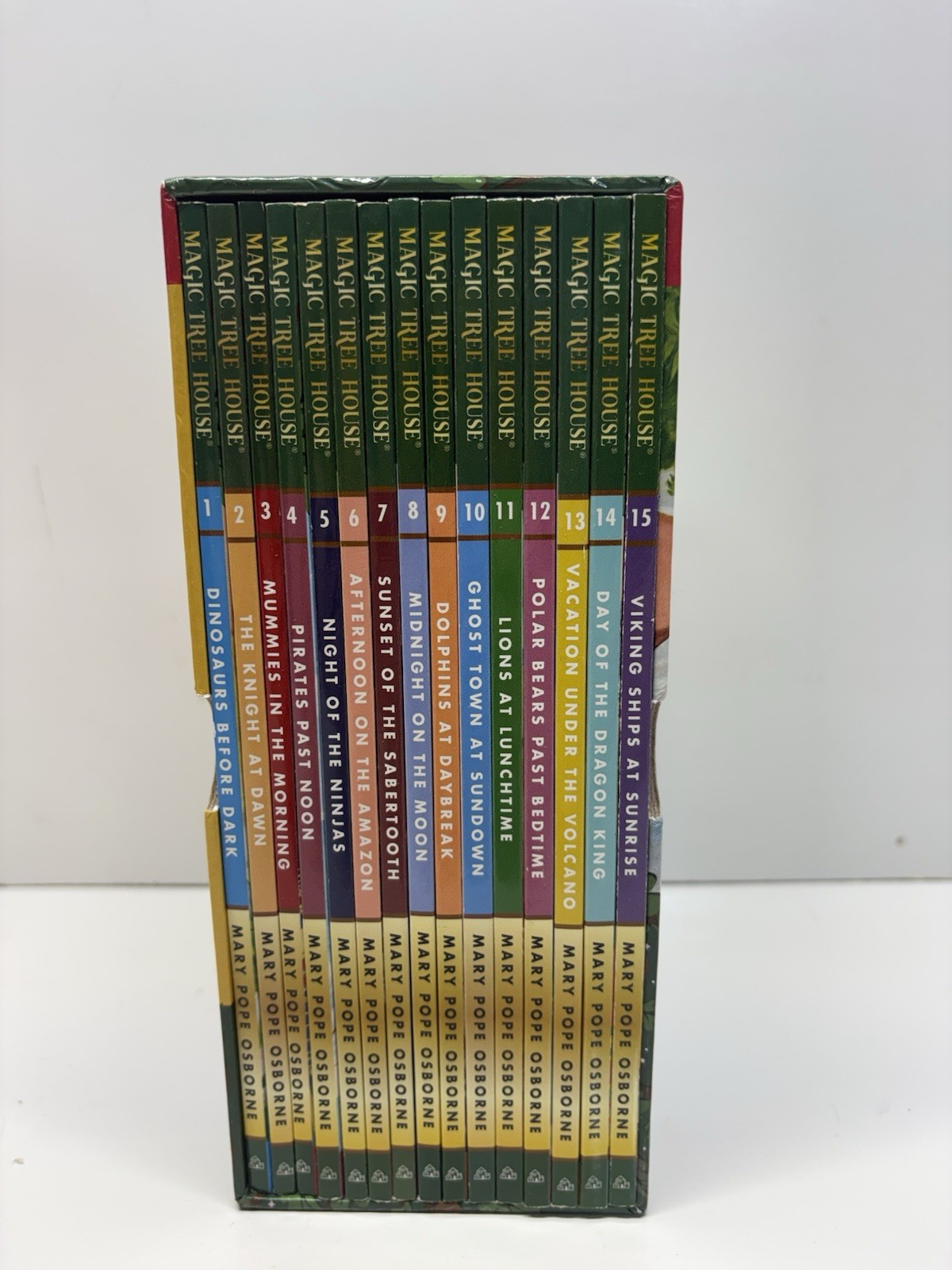 Magic Tree House Books 1-15 Boxed Set Paperback Mary Pope Osborne
