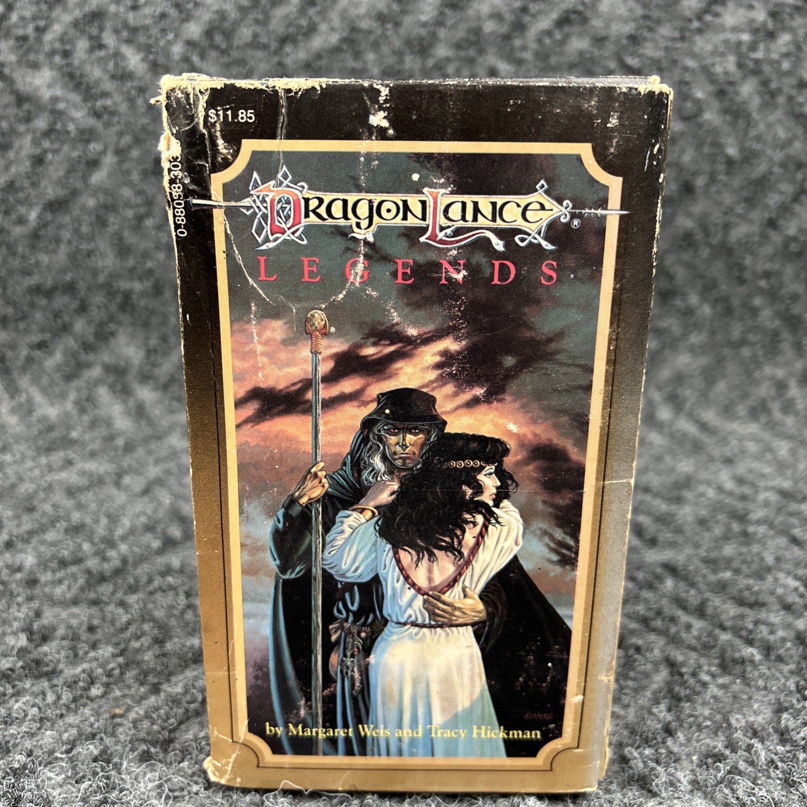 DragonLance Legends Trilogy Paperback Book Lot Volumes 1-3 TSR 1st prints