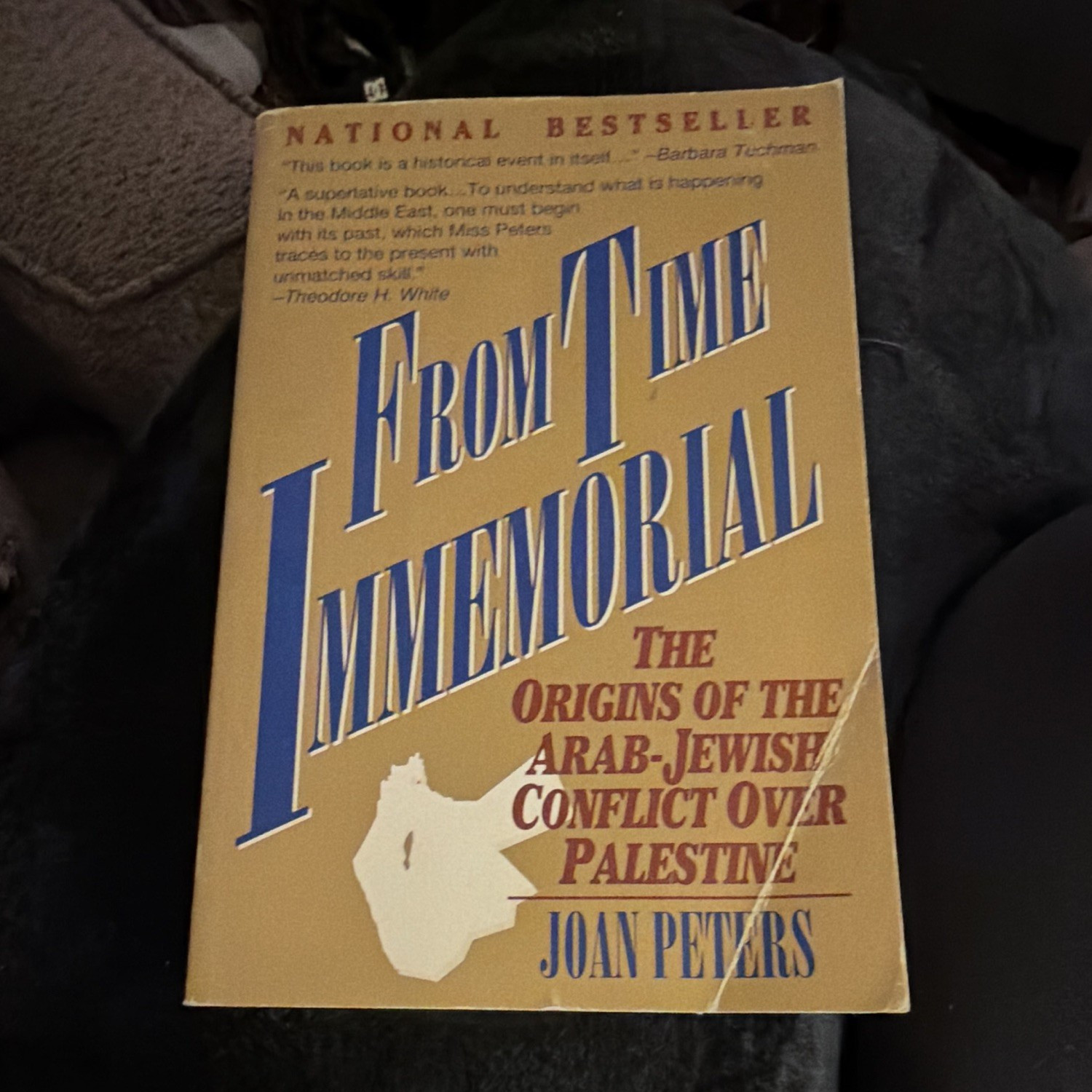 From Time Immemorial Joan Peters PB J. KAP Publishing 1985 Palestine History