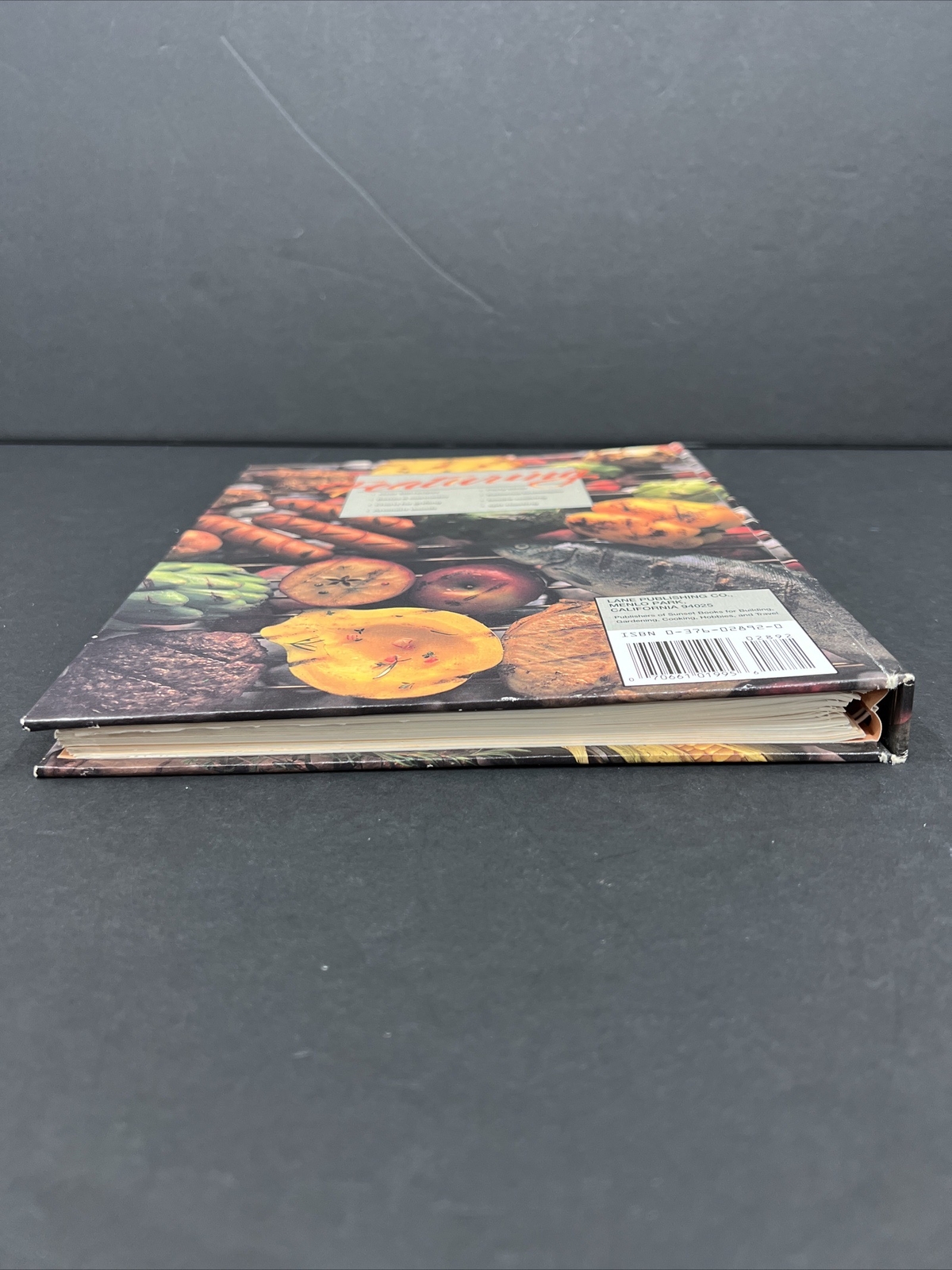The Ultimate Grill Book Sunset Magazine Lane Publishing 1989 Cookbook Hardcover