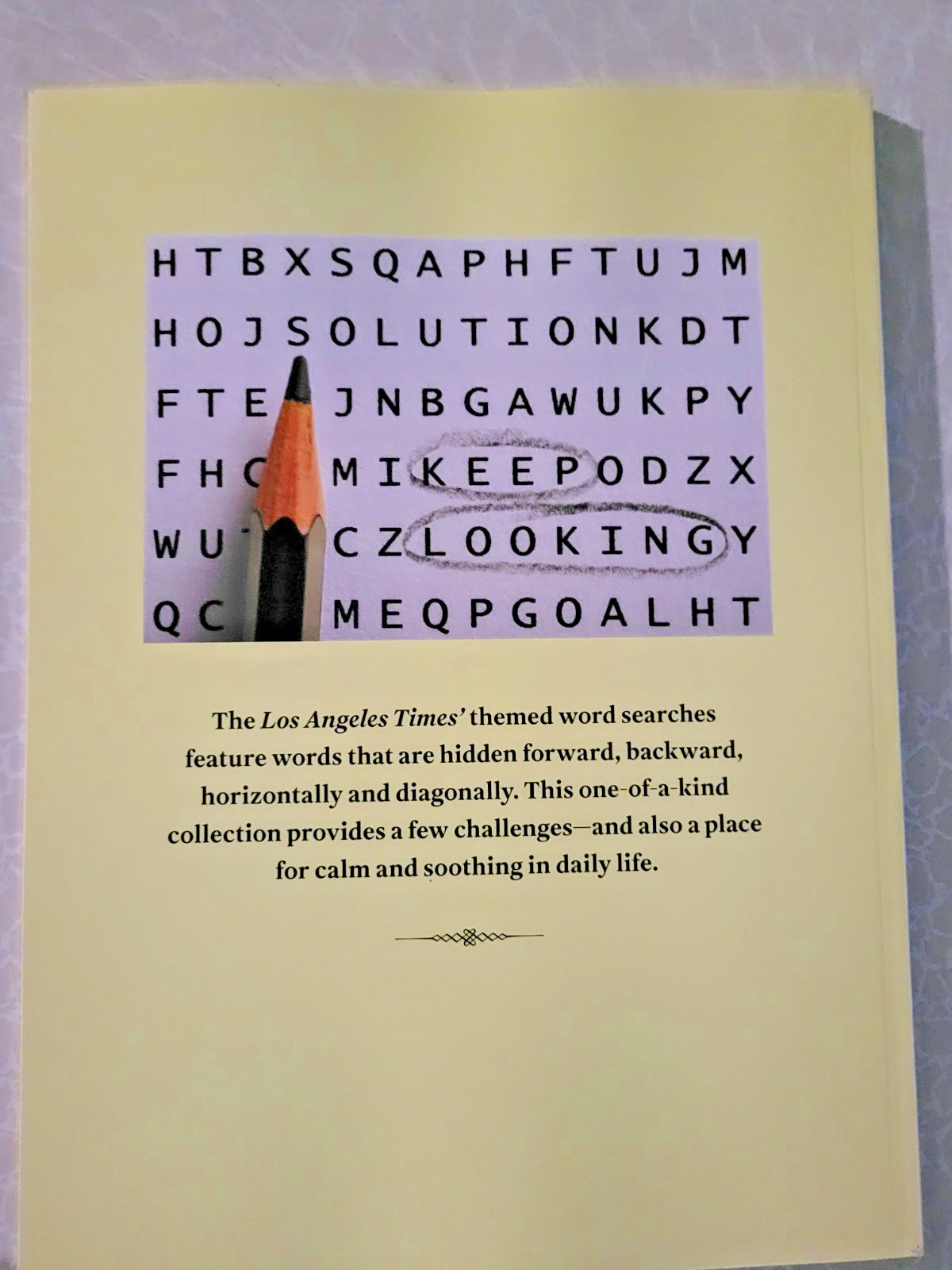 LA Times Word Search – Special Edition – 162 Themed Puzzles – Challenge & Soothe