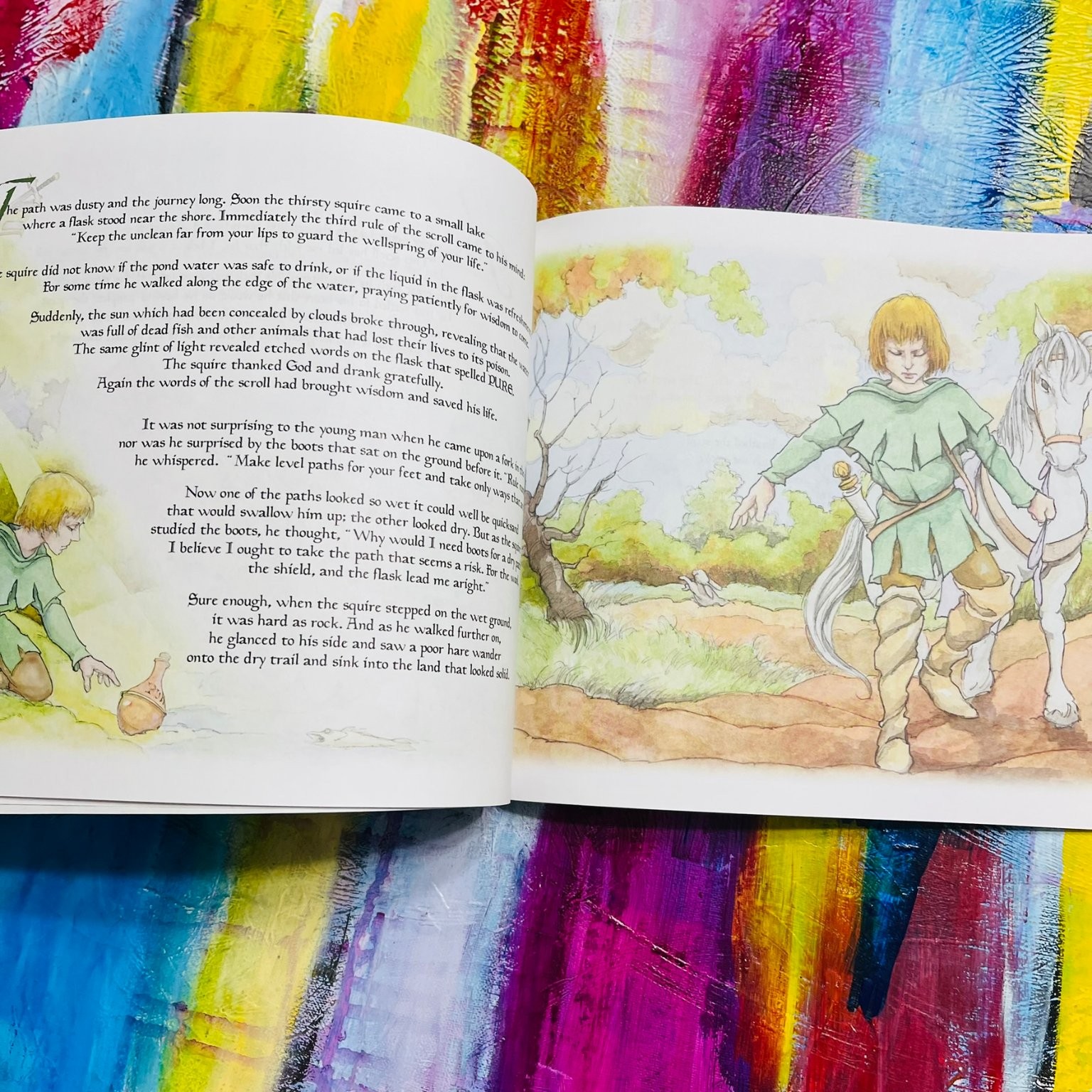 The Squire and the Scroll Jennie Bishop 2017 Illustrated Warner Press