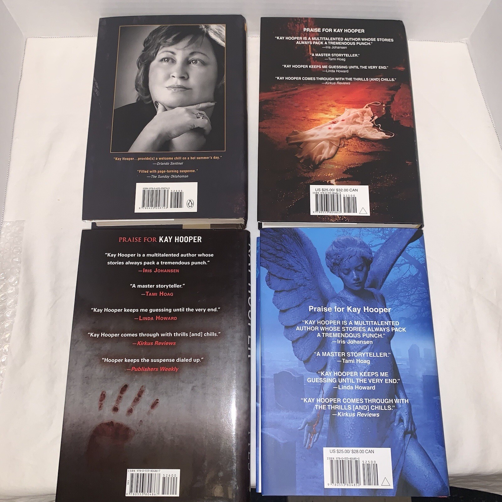 Kay Hooper Blood Dreams Blood Ties Blood Sins Haven Hardcover Book Lot Of 4