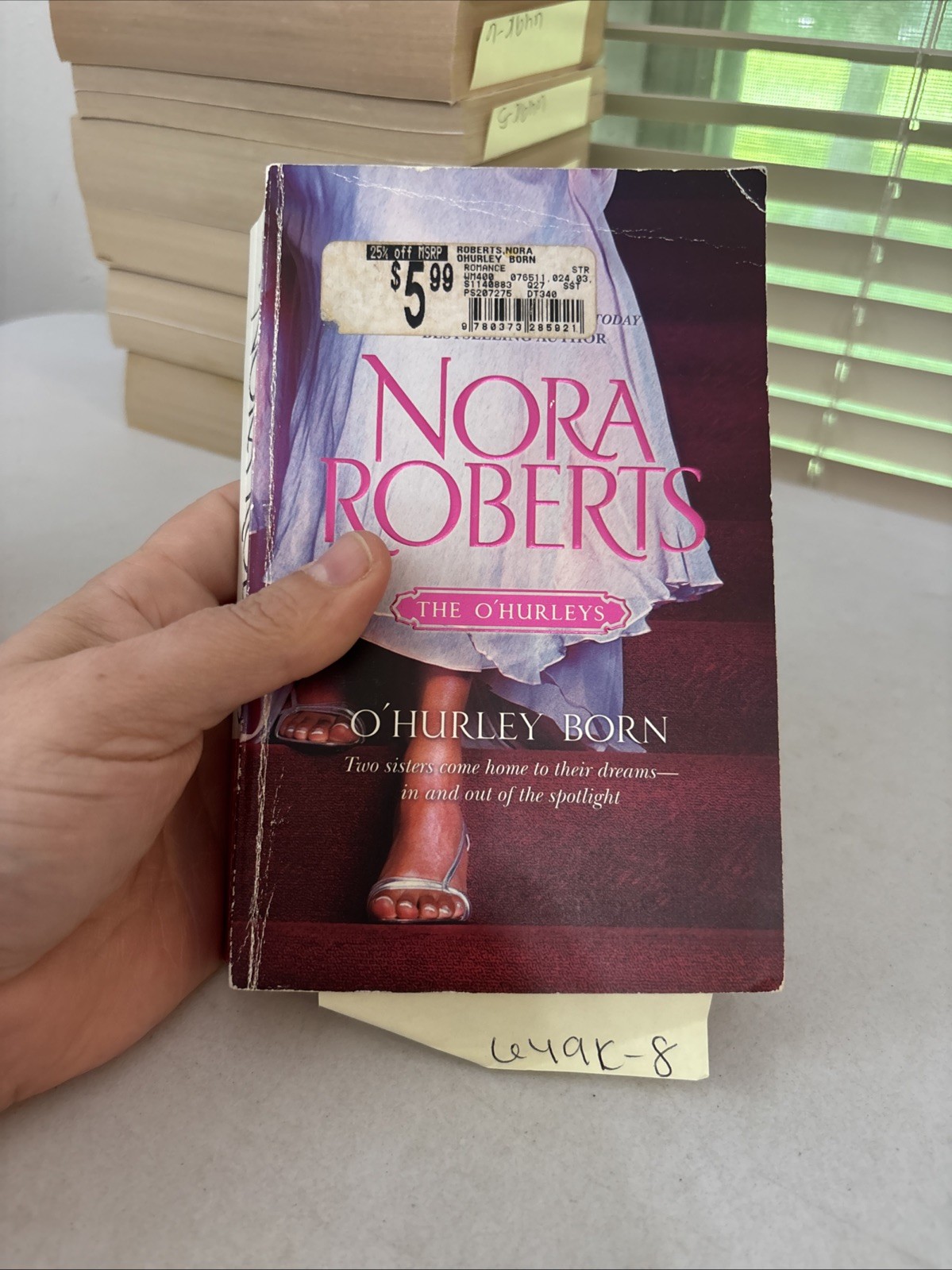Lot of 10 Nora Roberts: Stolen, Northern Lights and More – Free Shipping