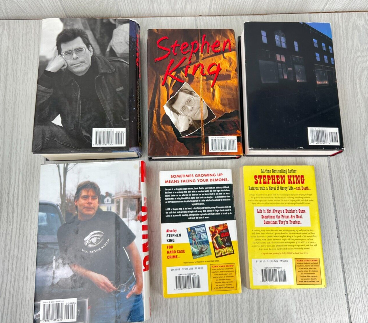 Stephen King HUGE LOT Of 11 Books 1st Prints And Book Clubs CLEAN Hardcover Soft