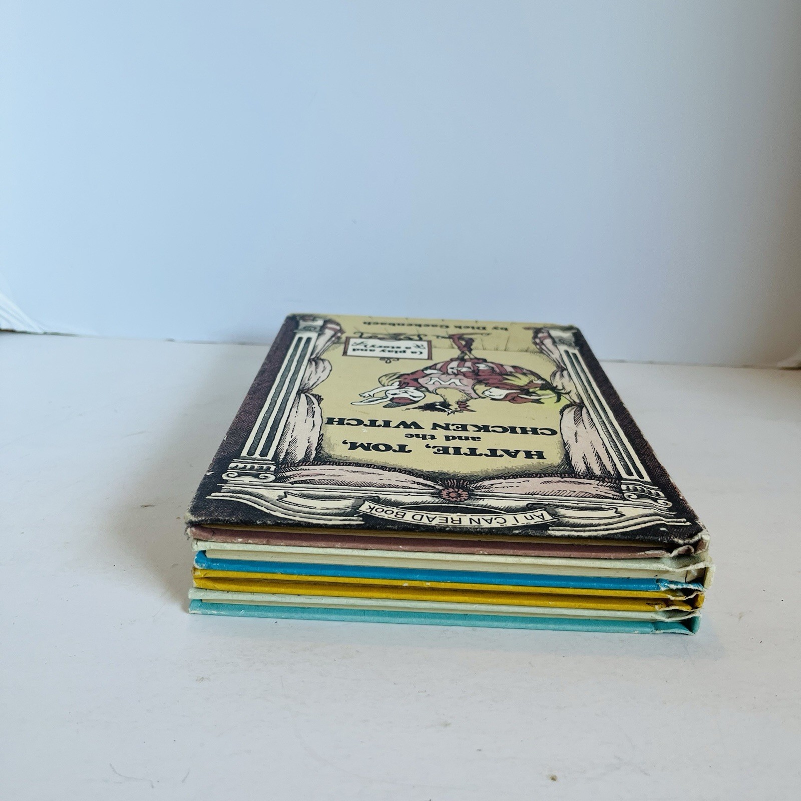 Vintage I Can Read Books Phonics Wiseman Hoff Gackenbach 50s – 80s Lot Of 4