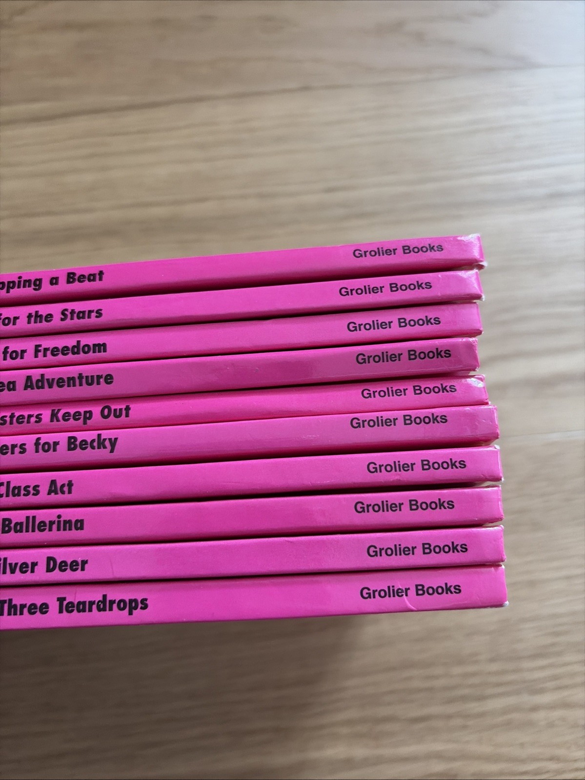 Barbie & Friends Barbie Core Grolier Books Club 1990’s Hardcover Book Lot Of 10