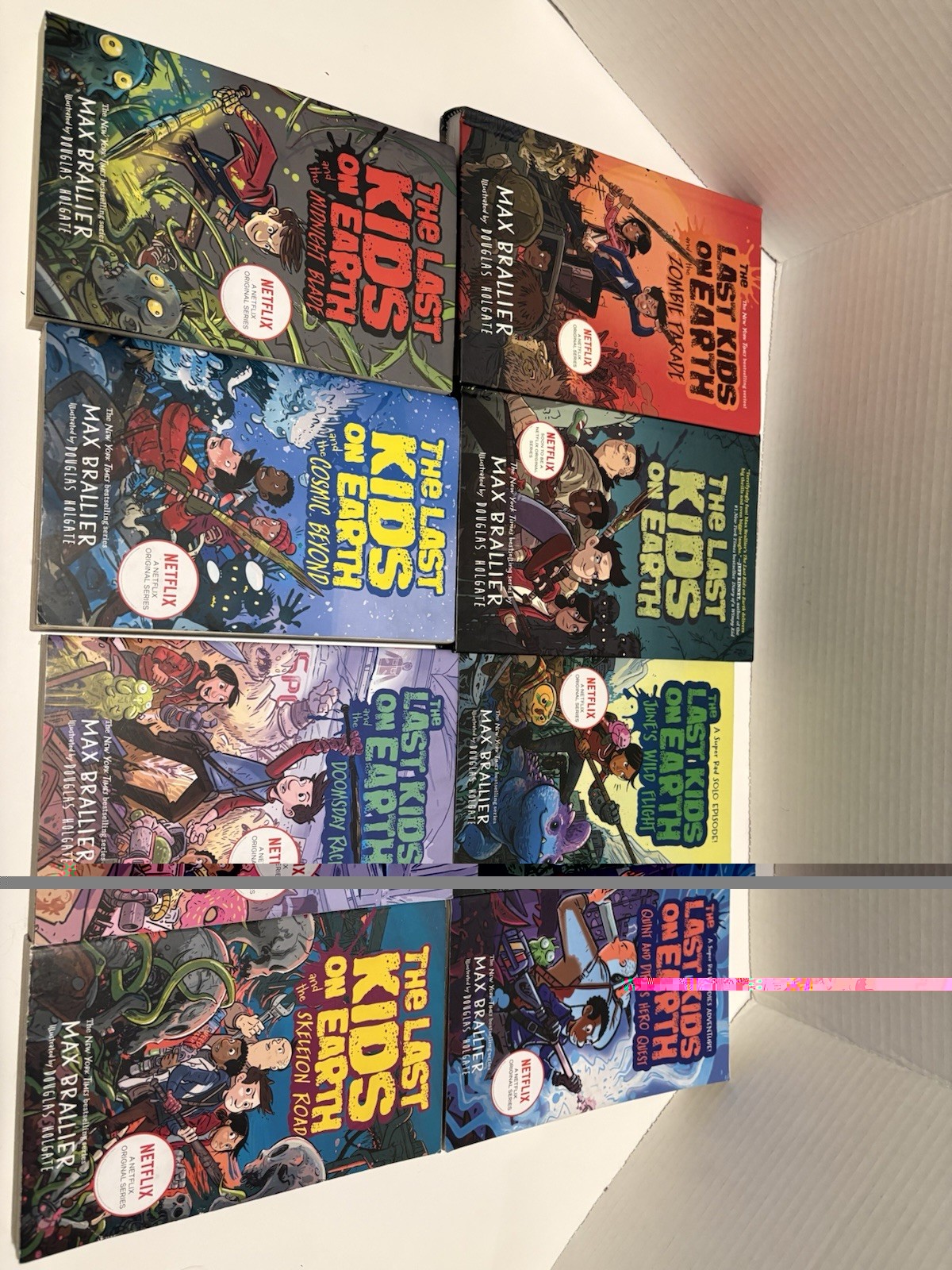 THE LAST KIDS ON EARTH PB HC Chapter Books by Max Brallier Netflix Lot Of 8
