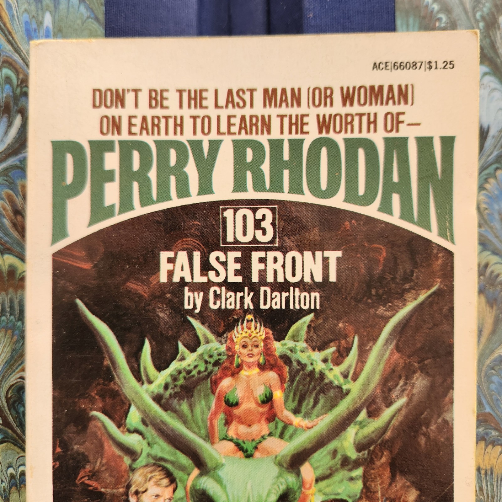 Perry Rhodan 103 False Front Clark Darlton Vintage Paperback Sci-Fi 1976