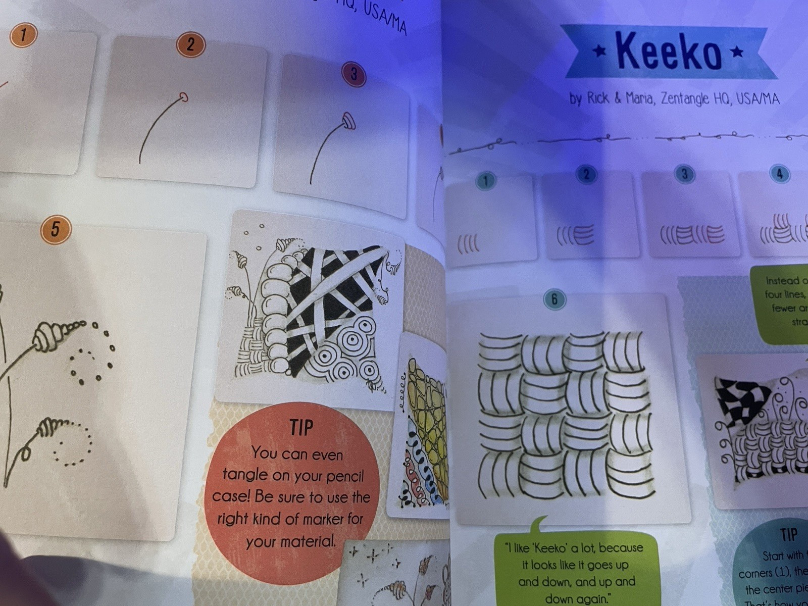 Zentangle for Kids… Very Good Shape. Beate Winkler Tangles & Templates Book
