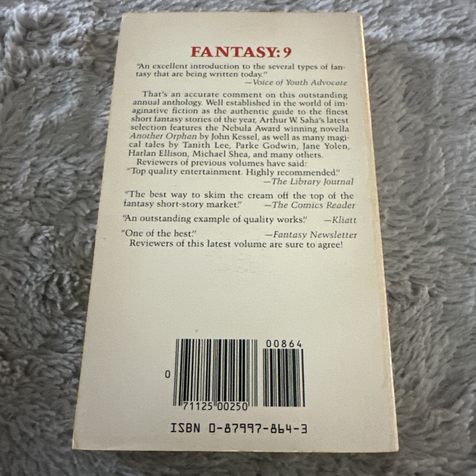 Heroic Fantasy 1979 DAW No 334 & The Years Best Fantasy Paperbacks 1st Print