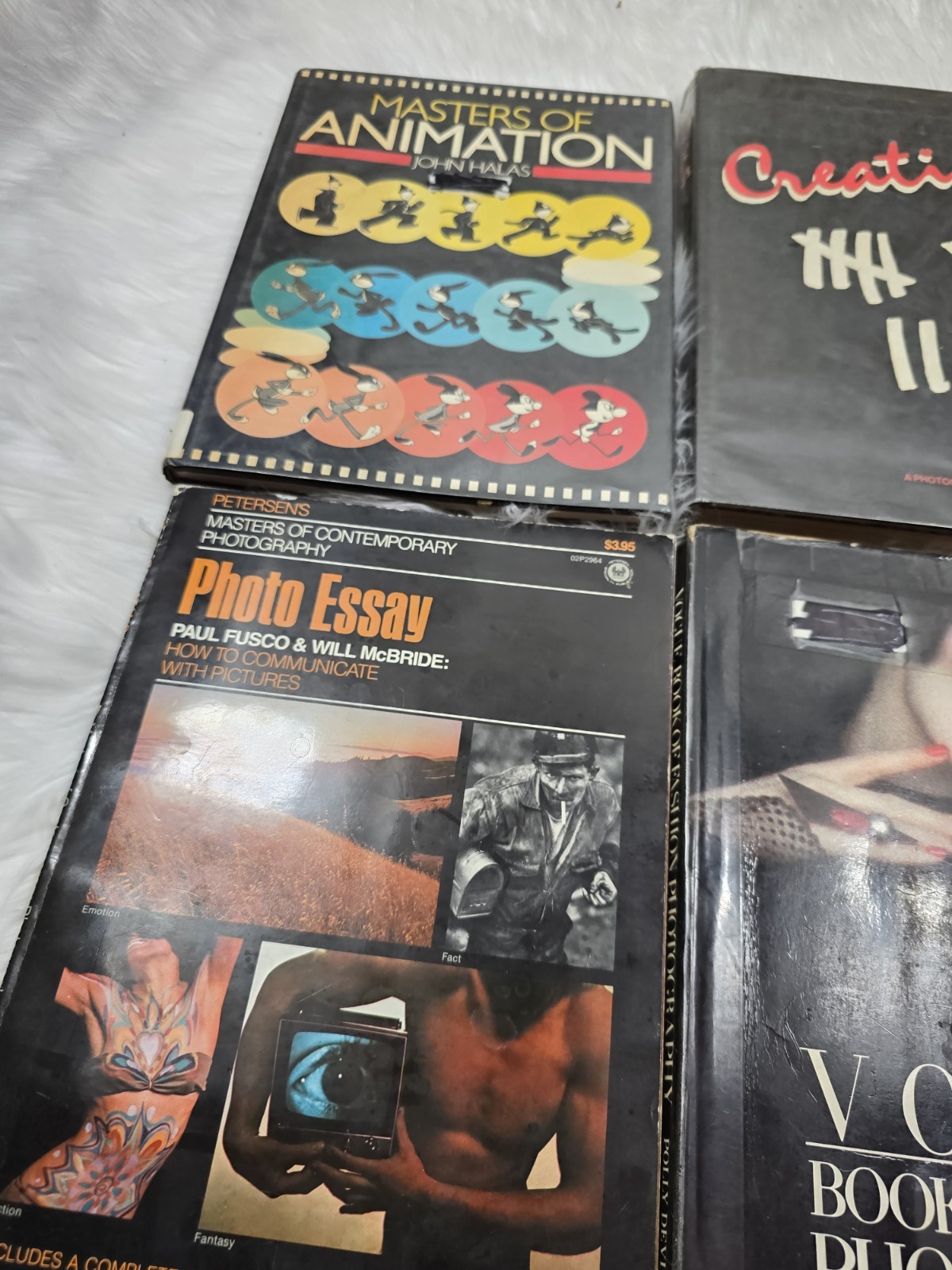 6 Vintage Art Design Annimation Graphic Print Coffee Table Books Photo B12 LIFE