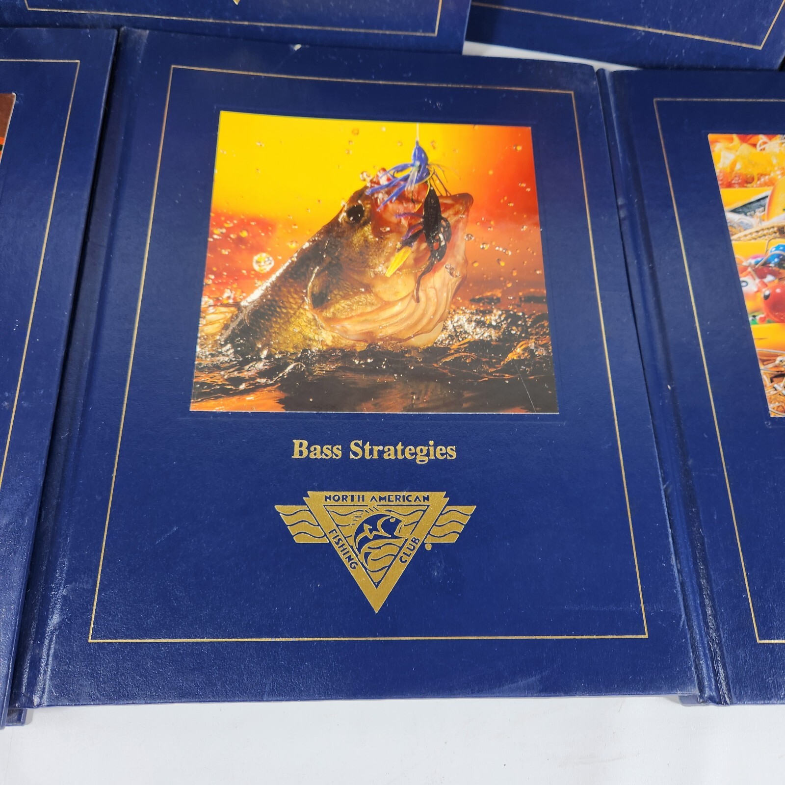 NAFC Lot of 7 Fishing North American Club books 1990’s -2000’s Hard cover