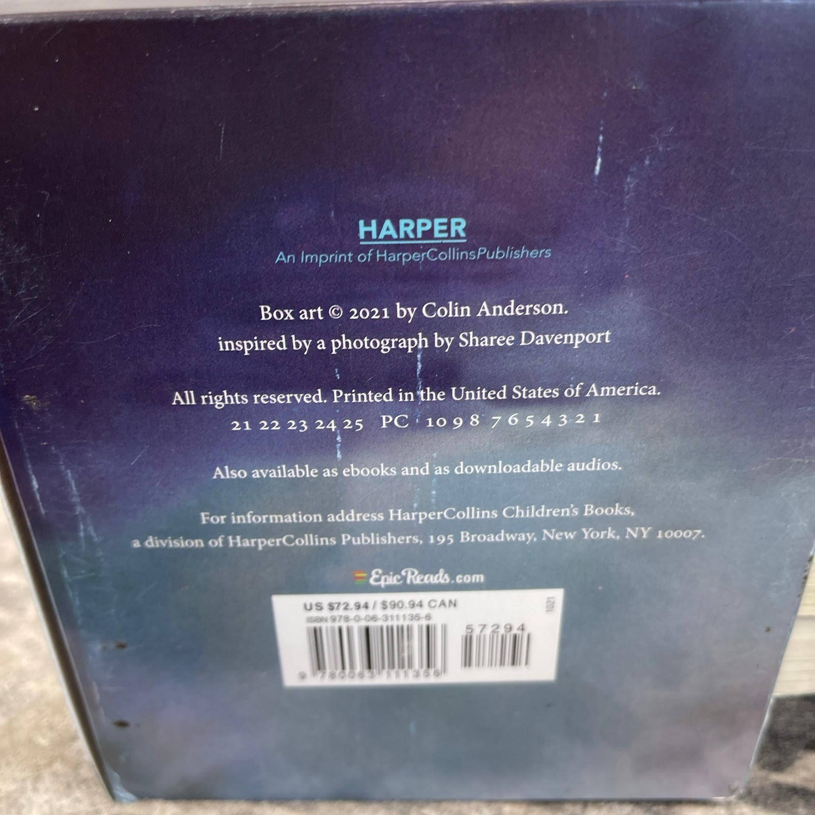 Shatter Me Series 6-Book Box Set Tahereh Mafi First Printing Damaged Box