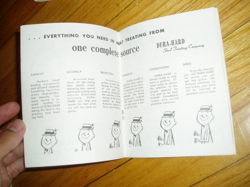 Dura-Hard Steel Treating Company Chicago 1960 Magazine