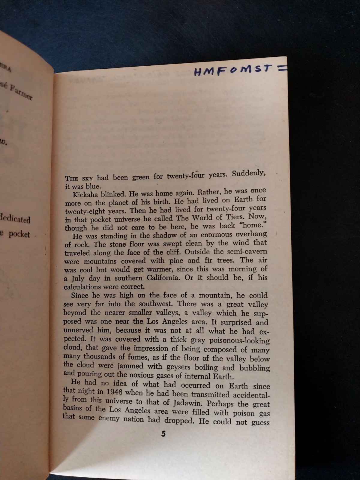 Philip Jose Farmer – Behind the Walls of Terra – Ace Books First Edition 1970