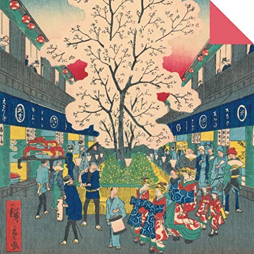Origami Paper 200 sheets Hiroshige Prints 6 3/4″ (17 cm): Double Sided Origami S