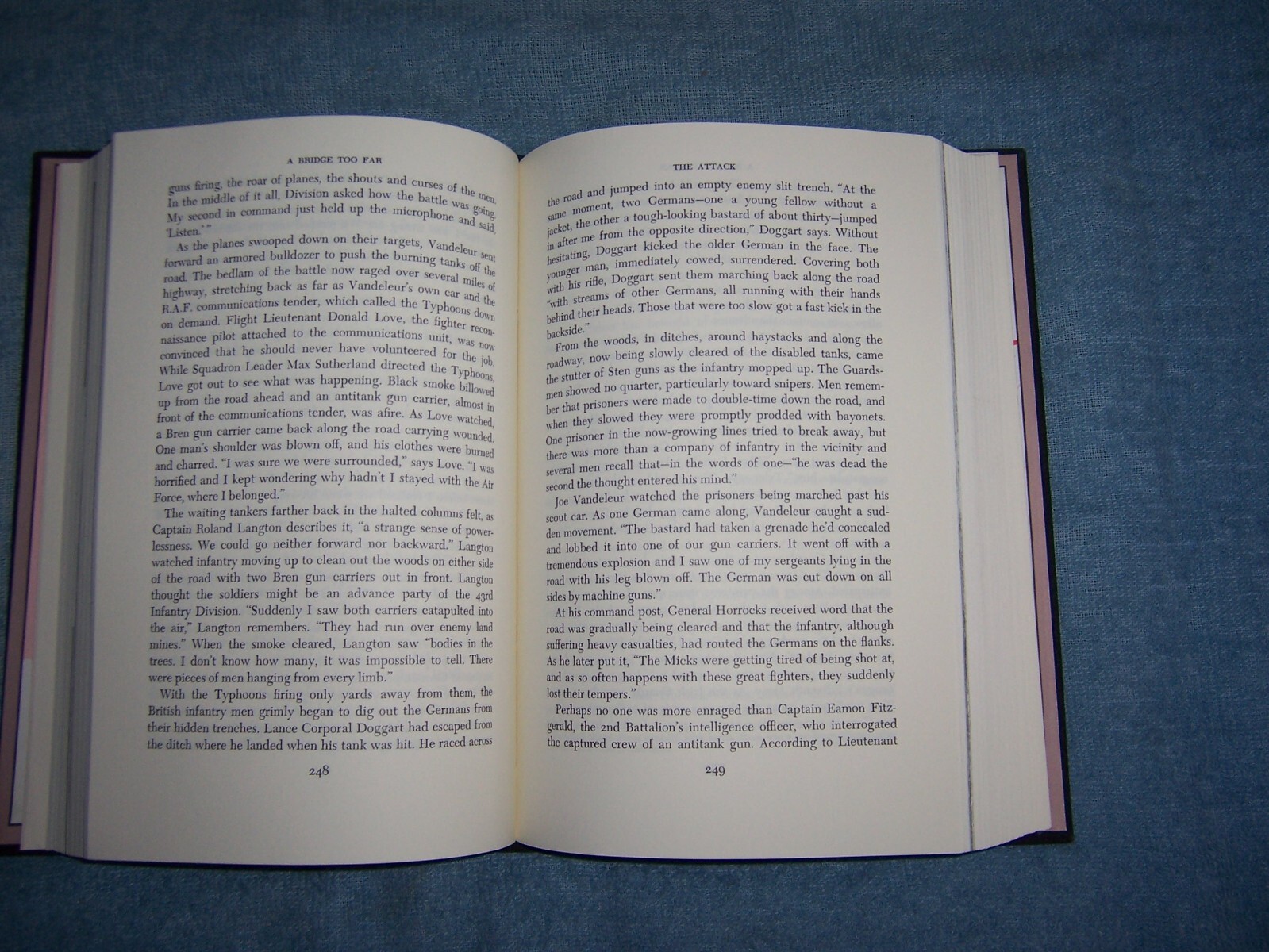 A BRIDGE TOO FAR by Cornelius Ryan/1st Ed/HCDJ/Military/WWII 1939-1945